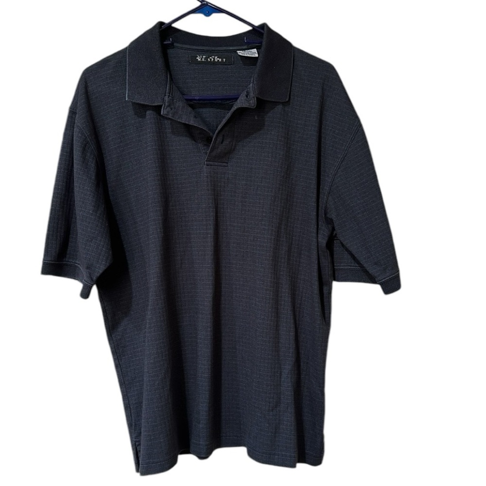 ME Sport black and gray short sleeve golf polo size medium